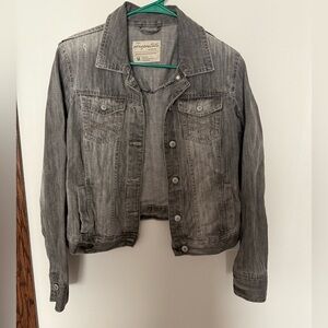 Aeropostale Gray Jean Jacket